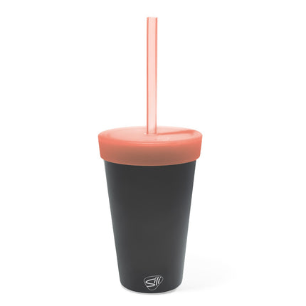 Silipint Silicone 16 oz Straw Tumbler