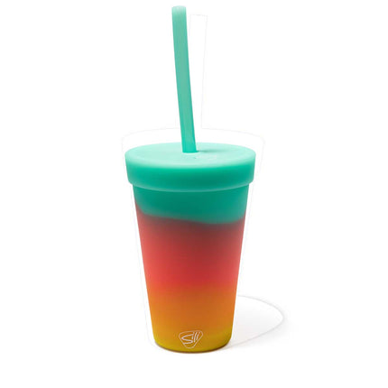 16 oz Straw Tumbler - Aurora