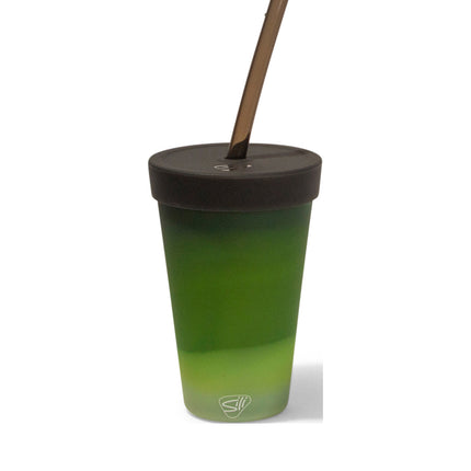 16 oz Straw Tumbler - Evergreen
