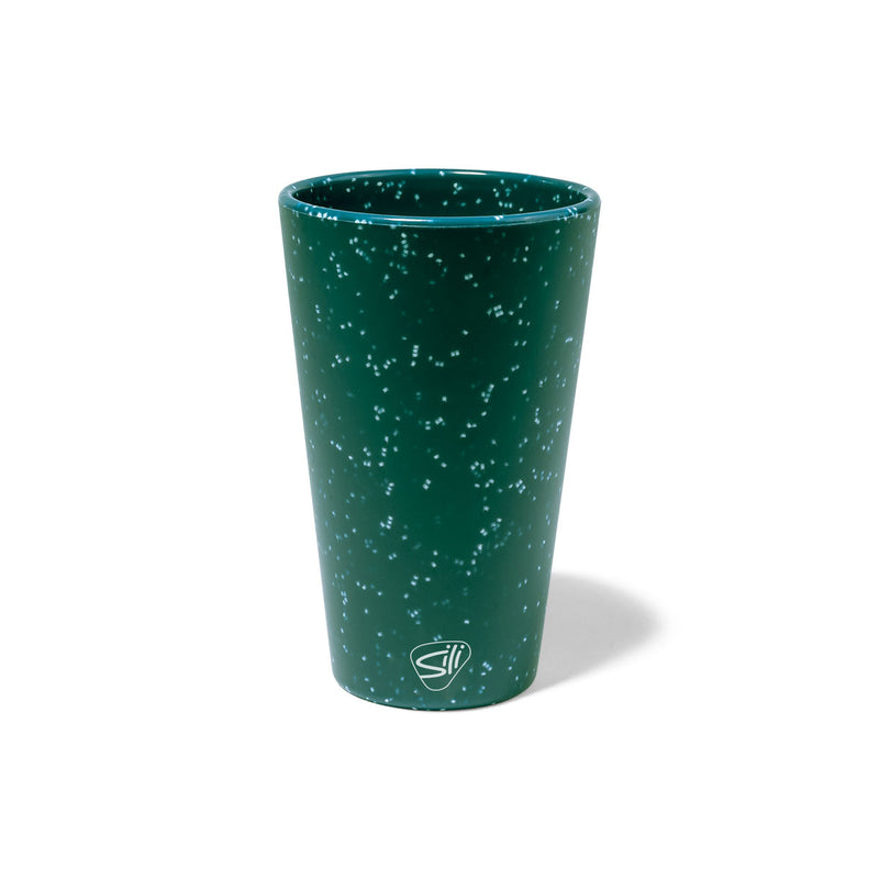 16 oz pint - green speckle