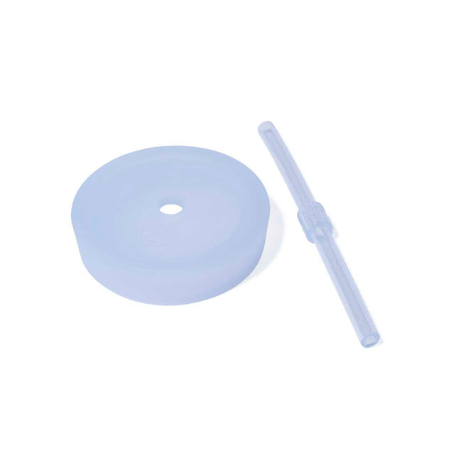 8 oz Stopper Straw and Lid