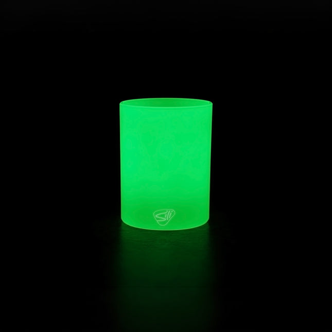 Silipint Silicone 12 oz Glow In The Dark Rocks Glass