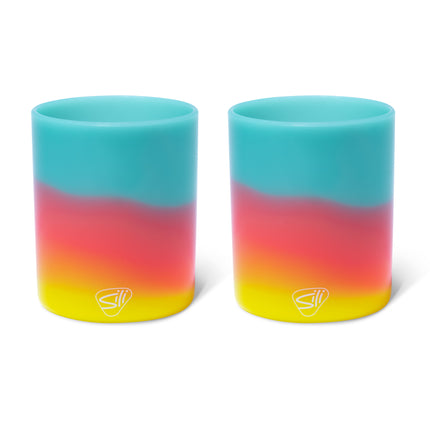 Silipint Silicone 12 oz Rocks Glass Pack of 2