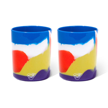 Silipint Silicone 12 oz Rocks Glass Pack of 2