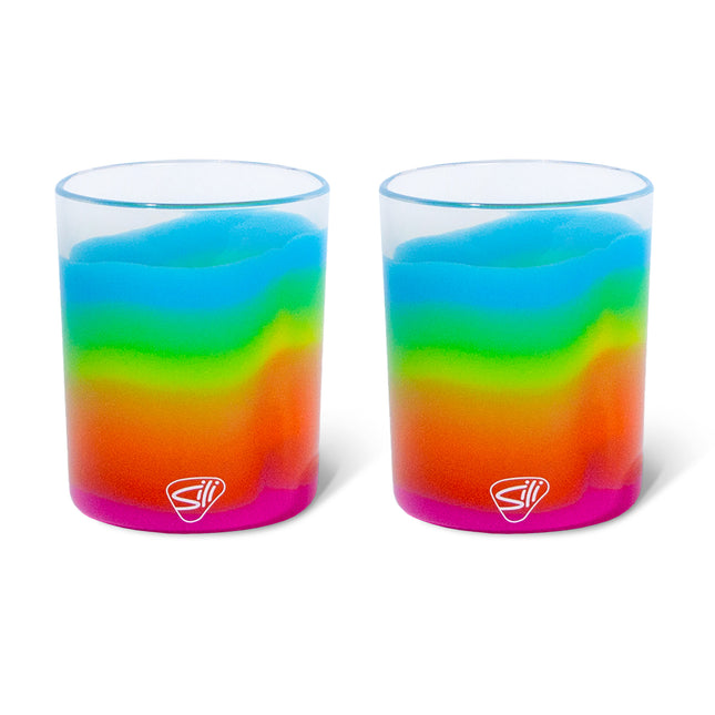 Silipint Silicone 12 oz Rocks Glass Pack of 2