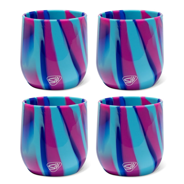 Silipint Silicone 12 oz Wine Glass Pack of 4