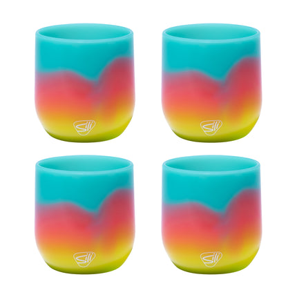 Silipint Silicone 12 oz Wine Glass Pack of 4