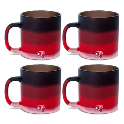Silipint Silicone 16 oz Coffee Mug Pack of 4