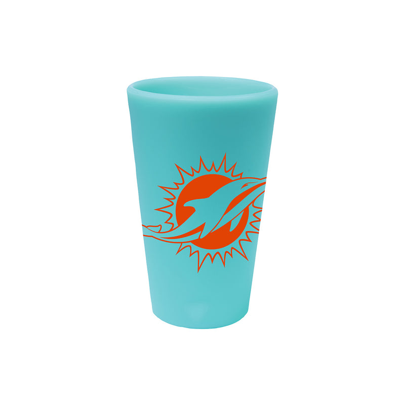 WinCraft x Silipint Officially Licensed NFL - 16 oz Pints - Miami Dolphins