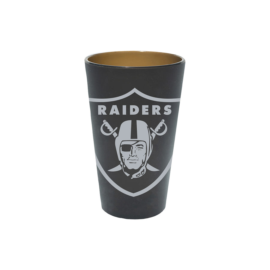 WinCraft x Silipint Officially Licensed NFL - 16 oz Pints - Las Vegas Raiders