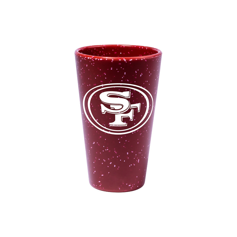 WinCraft x Silipint Officially Licensed NFL - 16 oz Pints - San Francisco 49ers