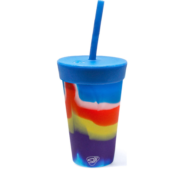 Silipint Silicone 16 oz Straw Tumbler