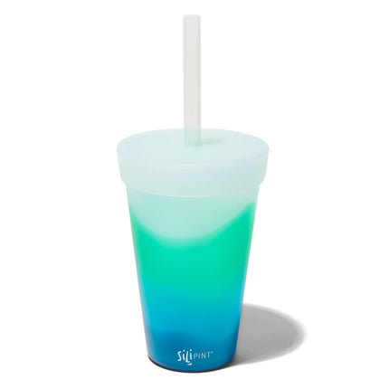 Silipint Silicone 16 oz Straw Tumbler