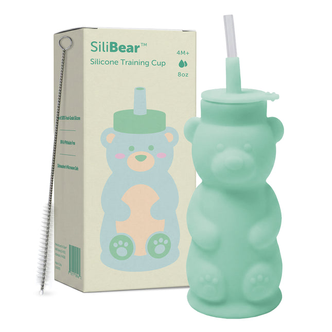 Silipint Silicone 8 oz SiliBear™ Baby Training Cup