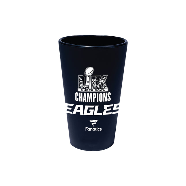 16 oz Pint Glass - Super Bowl LIX Eagles - Front