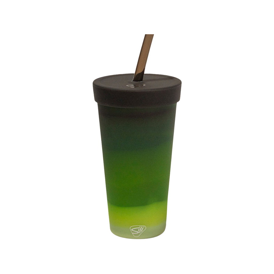 Customized Silipint Silicone 22 oz Straw Tumbler