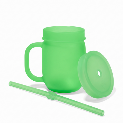 Silipint Silicone 25 oz Barrel Straw Mug