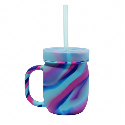 Silipint Silicone 25 oz Barrel Straw Mug