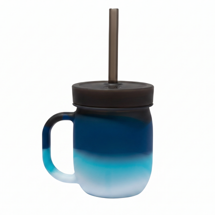 Silipint Silicone 25 oz Barrel Straw Mug