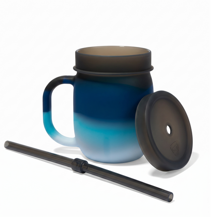 Silipint Silicone 25 oz Barrel Straw Mug