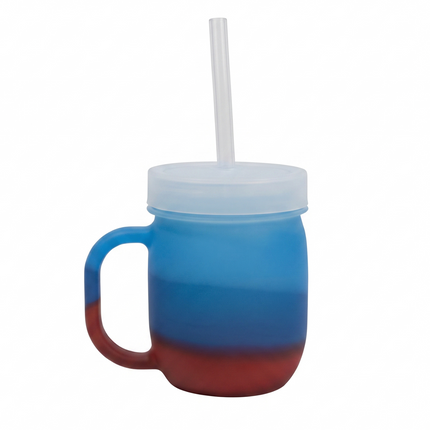 Silipint Silicone 25 oz Barrel Straw Mug