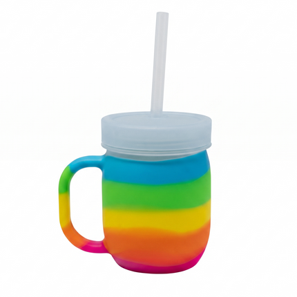Silipint Silicone 25 oz Barrel Straw Mug