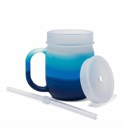 Silipint Silicone 25 oz Barrel Straw Mug