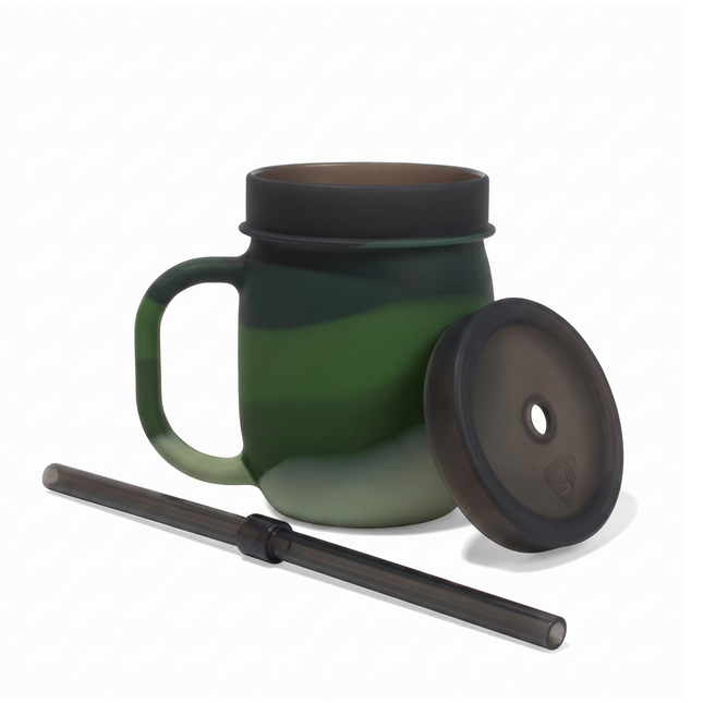 Silipint Silicone 25 oz Barrel Straw Mug