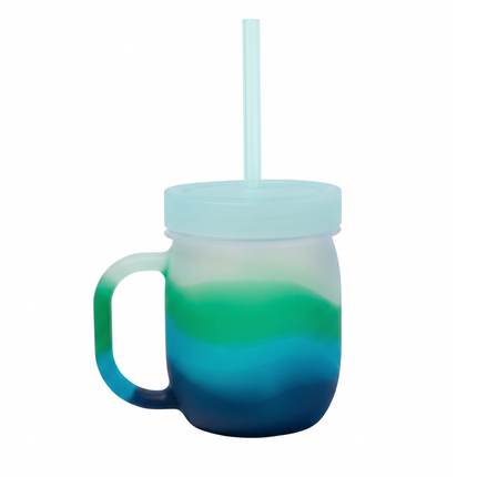 Silipint Silicone 25 oz Barrel Straw Mug