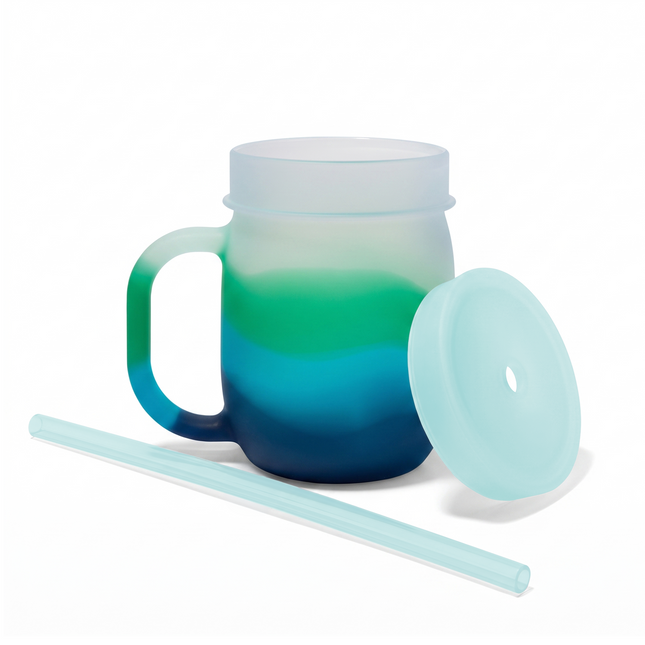 Silipint Silicone 25 oz Barrel Straw Mug