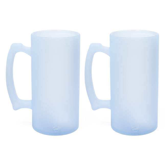 Silipint Silicone 28 oz Beer Stein, Pack of 2