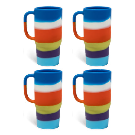 Silipint Silicone 2 oz Shumbler Shot Glass Pack of 4