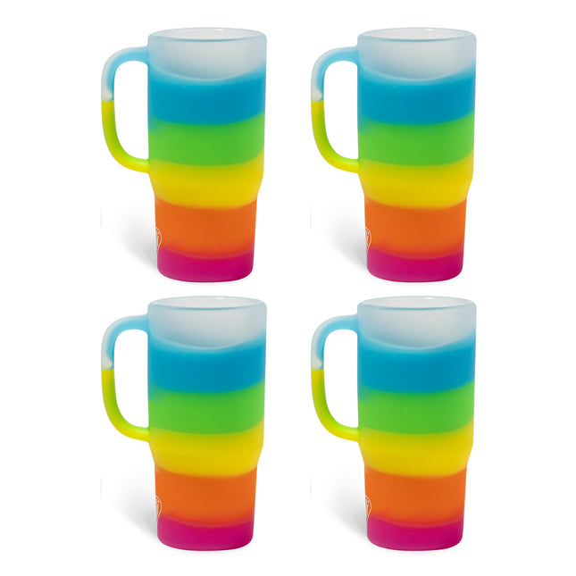 Silipint Silicone 2 oz Shumbler Shot Glass Pack of 4