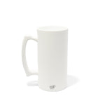 28 oz Beer Stein - Classic White
