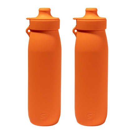 Silipint Silicone 30 oz SiliH2O Water Bottle, Pack of 2