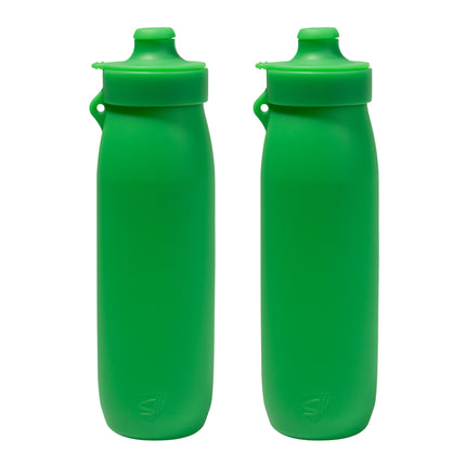 Silipint Silicone 30 oz SiliH2O Water Bottle, Pack of 2