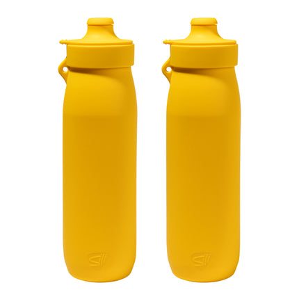 Silipint Silicone 30 oz SiliH2O Water Bottle, Pack of 2