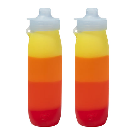Silipint Silicone 30 oz SiliH2O Water Bottle, Pack of 2