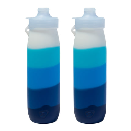 Silipint Silicone 30 oz SiliH2O Water Bottle, Pack of 2