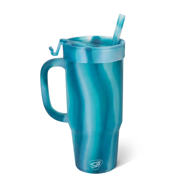 Silicone 32 oz Humbler (Handled Straw Tumbler)