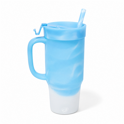 Silicone 32 oz Humbler (Handled Straw Tumbler)