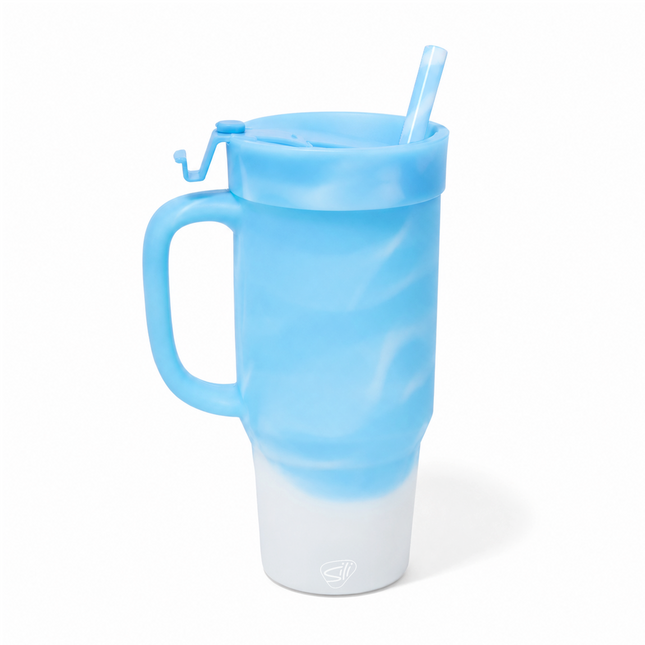 Silicone 32 oz Humbler (Handled Straw Tumbler)