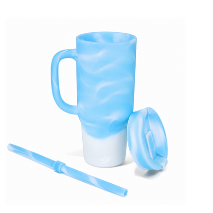 Silicone 32 oz Humbler (Handled Straw Tumbler)