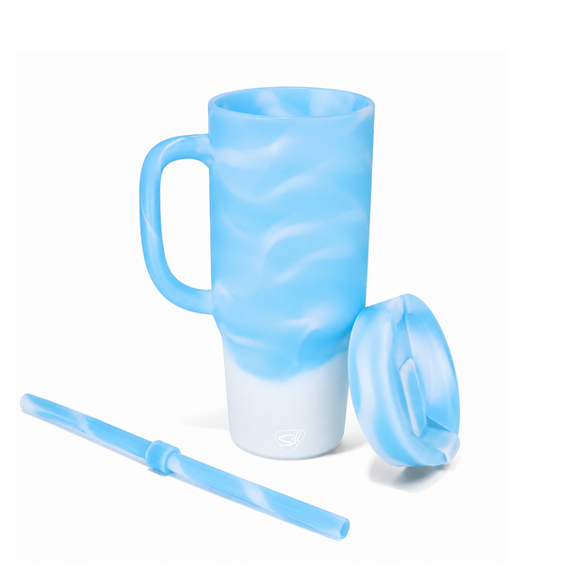Silicone 32 oz Humbler (Handled Straw Tumbler)