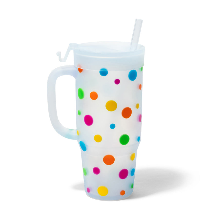 32oz Humbler - Polka Dot