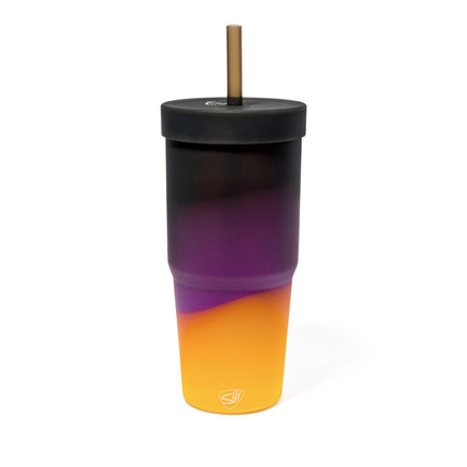 32 oz straw tumbler - sun storm