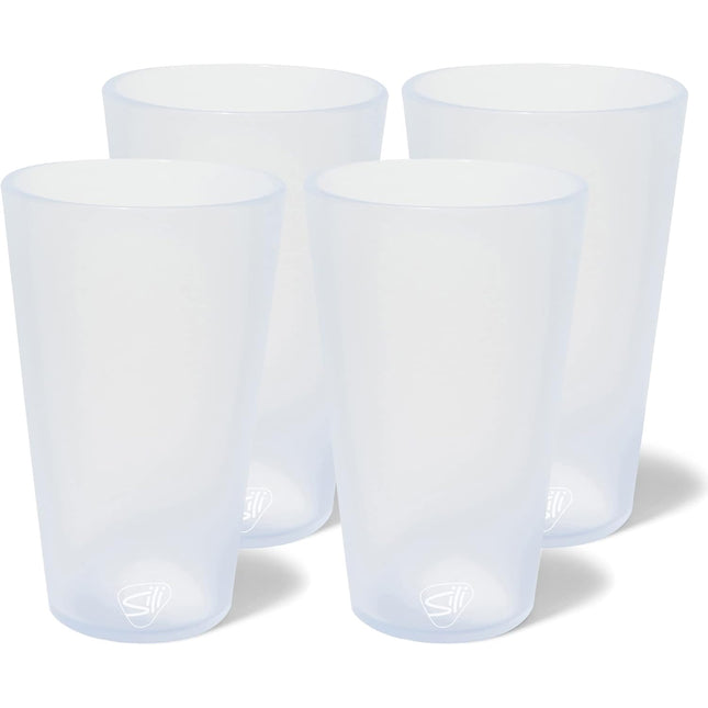 Silipint Silicone 16 oz Pint Glass Pack of 4