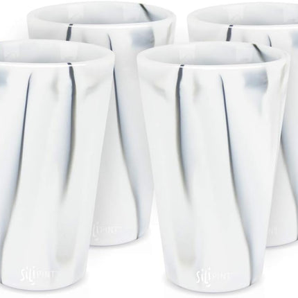 Silipint Silicone 16 oz Pint Glass Pack of 4