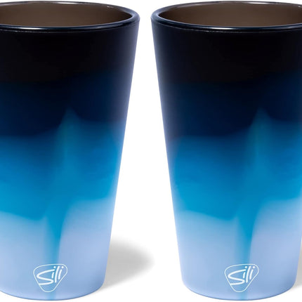 Silipint Silicone 16 oz Pint Glass Pack of 2