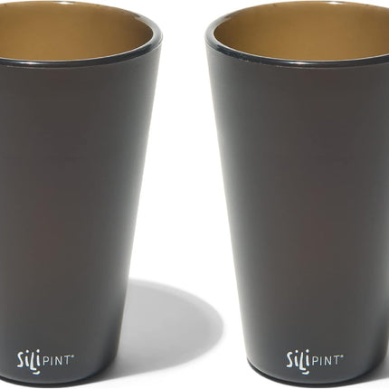 Silipint Silicone 16 oz Pint Glass Pack of 2